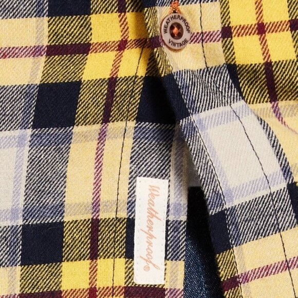 Weatherproof Vintage Buffalo Plaid Shirt Jacket Shacket - Picture 5 of 11